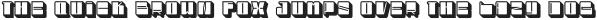 Bloxy Shadow Regular otf (400) Sample