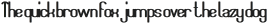 Think Bold otf (100) Sample