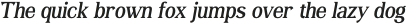 Algerian Mesa Plain Italic otf (400)