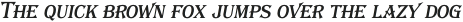 Algerian Mesa SC Plain Italic otf (400)
