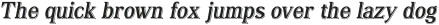 Algerian Mesa Alt Italic otf (400)