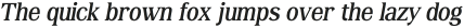 Algerian Mesa Alt X Plain Italic otf (400)