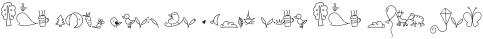 the romance dingbats otf (400)
