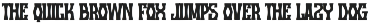 SUNMORI - Unique Display Font preview