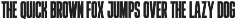 Extra Condensed Bold Display Font preview