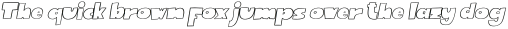 Mollusca Display Outline Italic otf (400)
