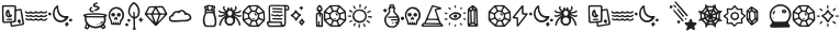 Mix Trippy Tarot Dingbats otf (400)