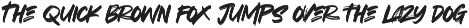 Unaessthetic - Rough Display Font preview