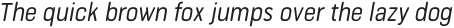 Bourton Round Regular Narrow Italic otf (400)