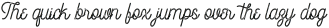 Constaline Script Stamp otf (400)
