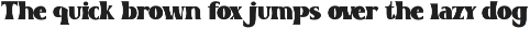 Boscho font preview