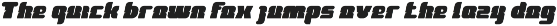 forest jump font preview