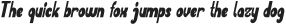 Funky Claw Bold Italic otf (700)