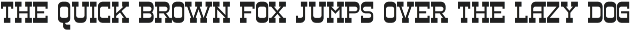 SHEAL THON SLAB Display Font font preview