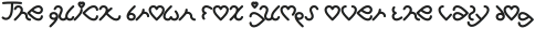 I Love You Bold otf (700) Sample
