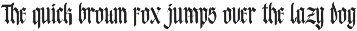 Stunning Blackletter Bundle Font preview