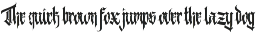 Stunning Blackletter Bundle Font preview