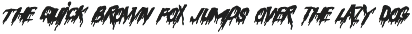 Bone Splitter - Horror Font font preview