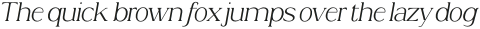 Acosta Italic Extra Light Italic otf (200)