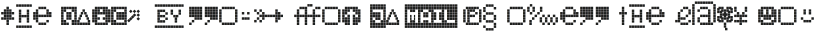 LED pixel Icons otf (400)