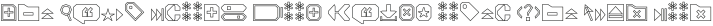 Open TECH Neue Icons Outline otf (400)