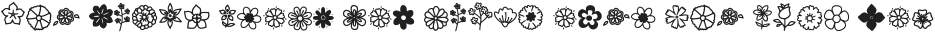 Flowery Illustration Regular otf (400)