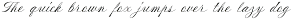 Alysond - Spencerian Script preview