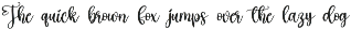 Again | Script Font preview