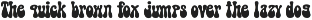 Black Sugar Groovy Font preview