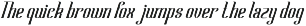 samurai blade font preview