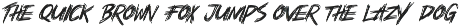 Maziro -Brush Typeface preview