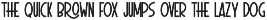 HEROES Sans Serif font preview