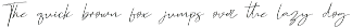 Phitagate Elegant Signature Font preview
