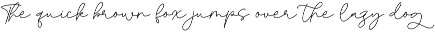 Glorius - Signature Font preview