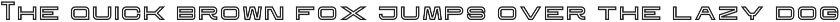 Brandogram Stencil Two Monogram Font font preview