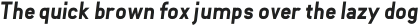 Neuesanstara  Bold Oblique otf (700)