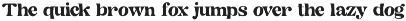 The California | Modern Serif Font font preview