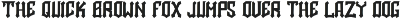 EnclosureBlack - Blackletter Font preview