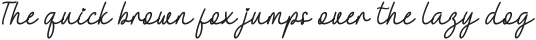 Amelline Italic otf (400) Sample