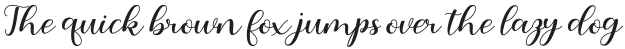 Amanda Script Regular otf (400) Sample