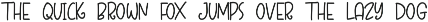 SPRINGTIME font preview