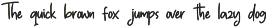 Bookstory font preview