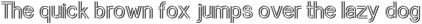 LineBlank3DFont otf (400)