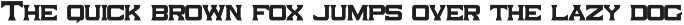 Lorendol font preview