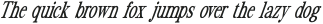 LaPetiteGazette-BoldItalic otf (700)