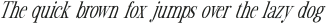 LaPetiteGazette-Italic otf (400)