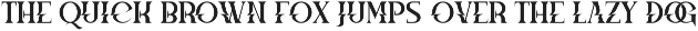Megphis Modern Serif Font preview