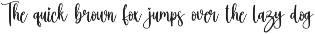 Hippie | Script Font preview