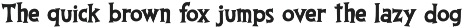 Thingamajig bouncy retro comic font preview
