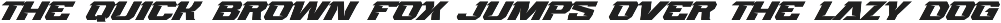 STORMLIGHT - Race Theme Display Font preview